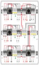CAJA MODULAR CONEXIÓN PV - 2STRINGS 1000V 25A FUS15A 5MPPT SALIDAS INDIVIDUALES