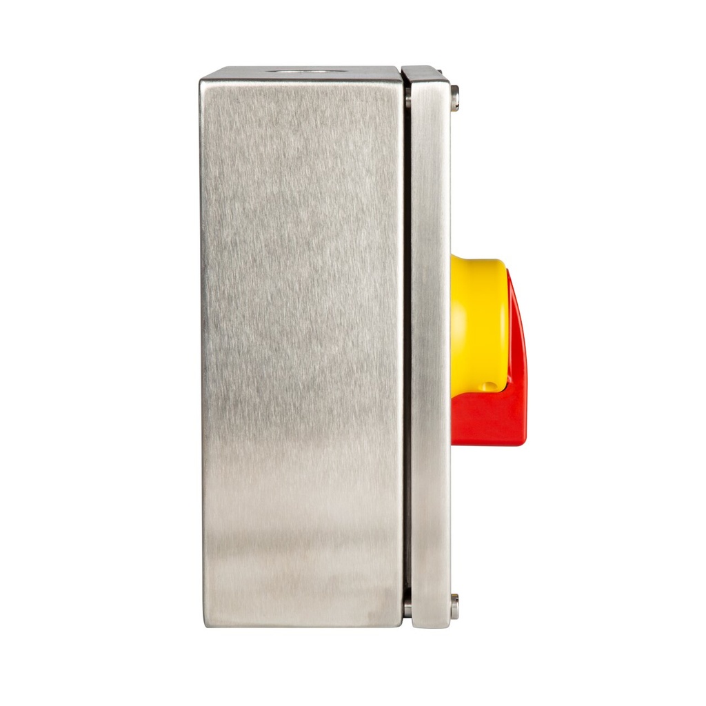 INTERRUPTOR 4P.63A. MANDO IP69K EN CAJA INOX
