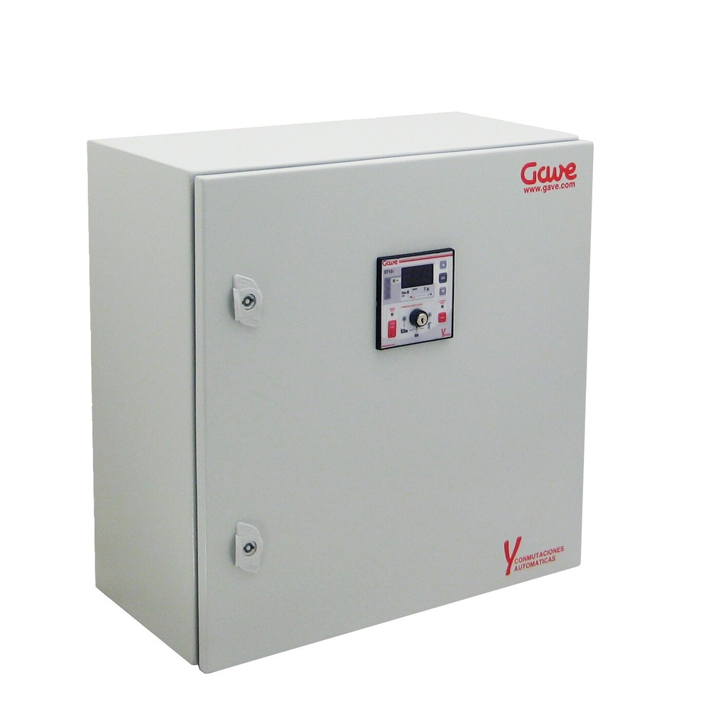 CUADRO CON CENTRAL TRANSFERENCIA AUTOMATICA 4P 160A